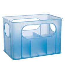 Porte biberons casier en plastique pour 6 biberons