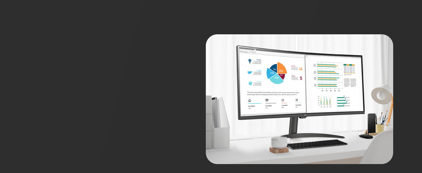 LG Smart 34 (86.36 cm) 21:9 Curved WQHD (3440x1440) with webOS