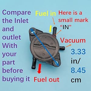 Amazon.com: Tuzliufi Fuel Pump for Kawasaki 49040-7008 49040