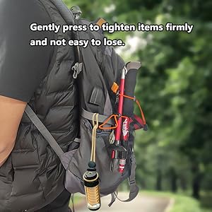 Backpack elastic rope