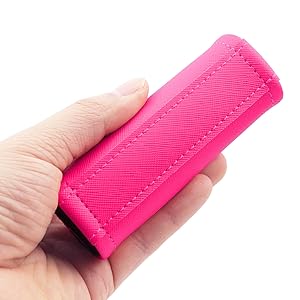 leather luggage handle wraps