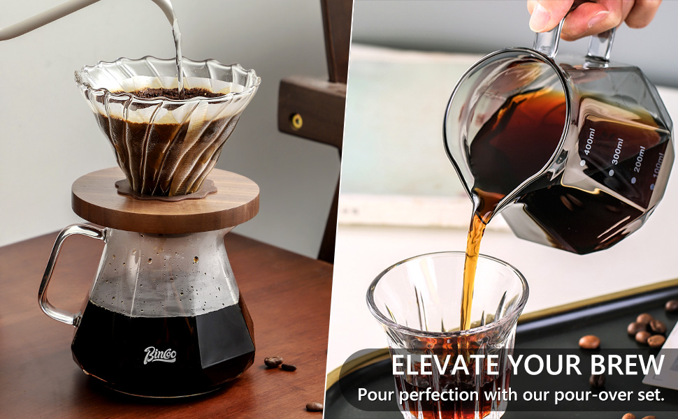 Pour Over Coffee Maker Set