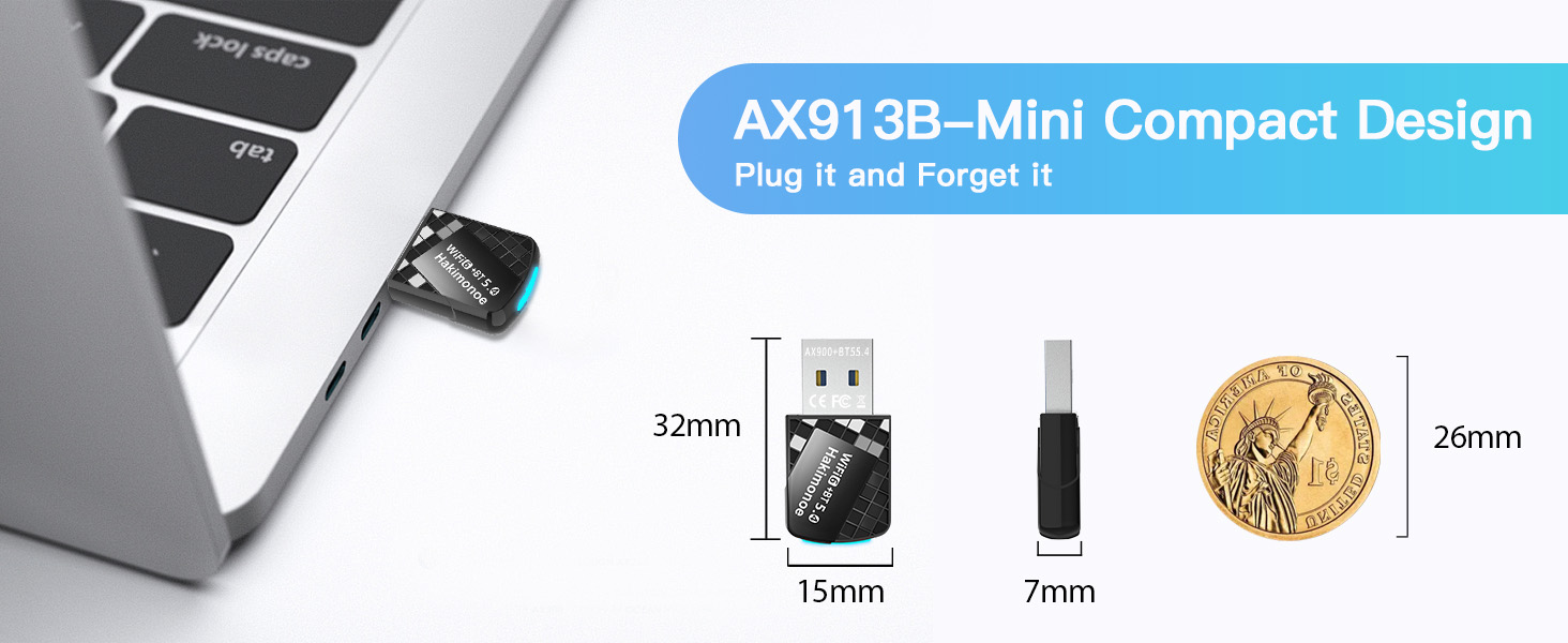 AX913B-Mini Compact Design
