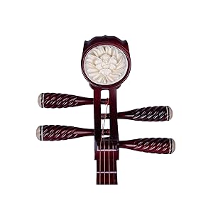 Amazon | MUYIYANG 琵琶 中国民族楽器 良質な硬木の琵琶 初心者セット