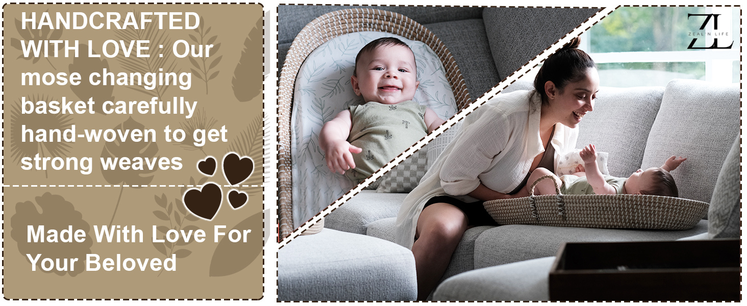 baby basket bassinet diaper changing basket dresser changing table topper
