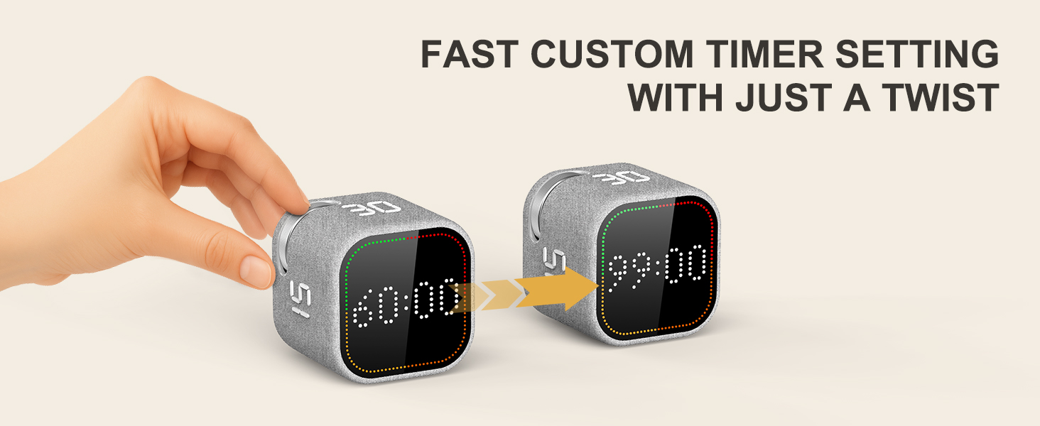 fast custom timer setting