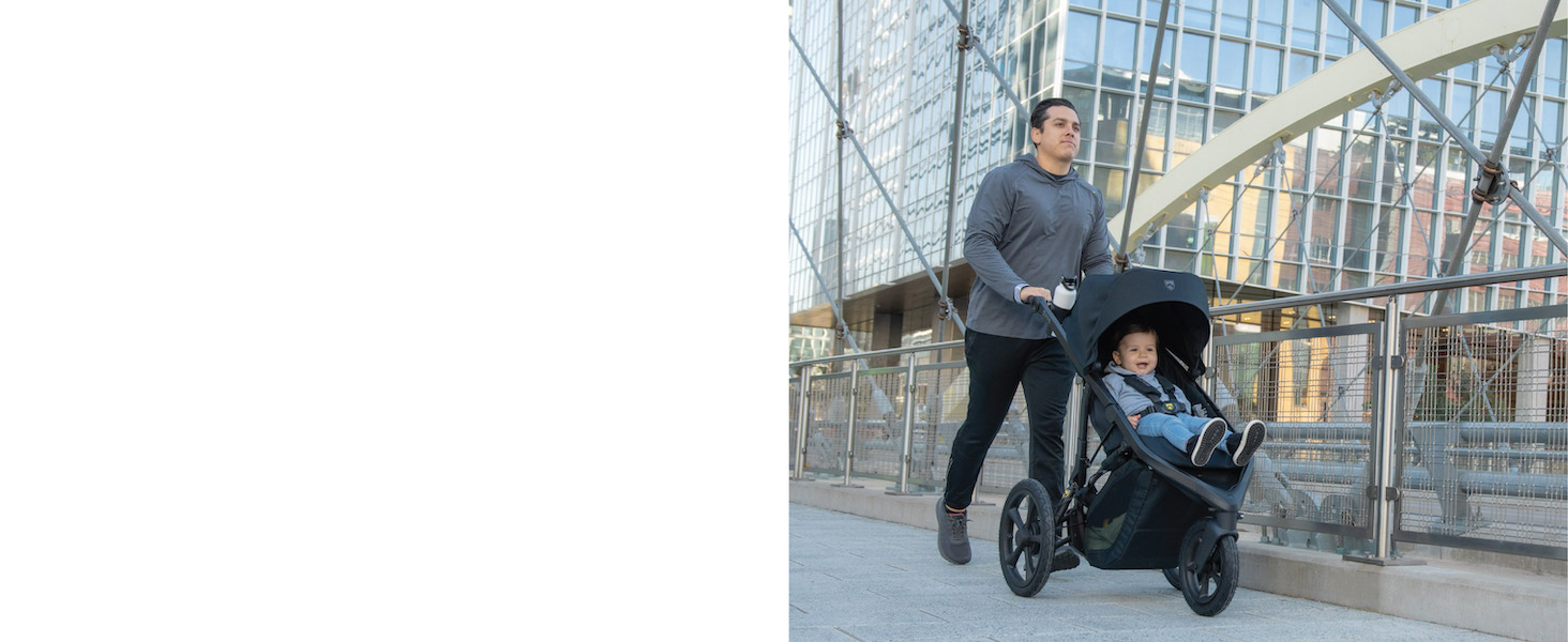 BOB Gear Wayfinder Jogging Stroller with Independent Dual