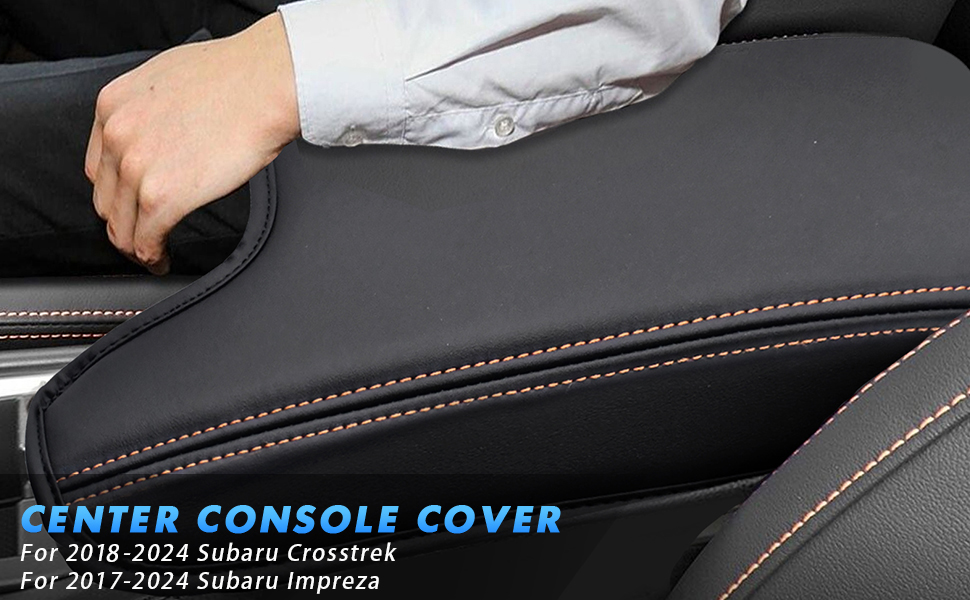 JJMY Center Console Armrest Cover for Subaru 20182023