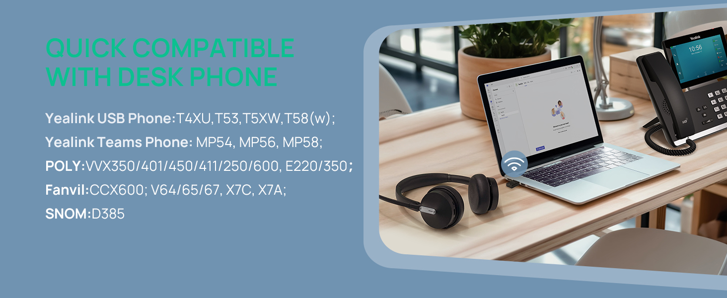 headset for landline phone