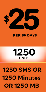 prepaid sim card mobile smart phone cellphone us coverage no contract text sms calls minutes data