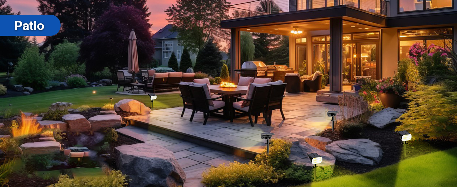 solar spot lights outdoor