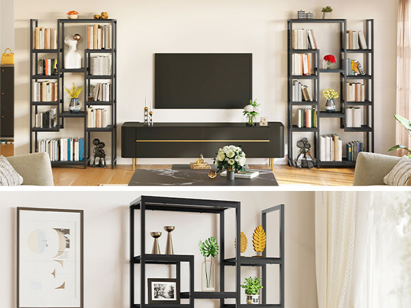 Amazon.com: YITAHOME 71” Tall Bookshelf 6 Tier Bookcase