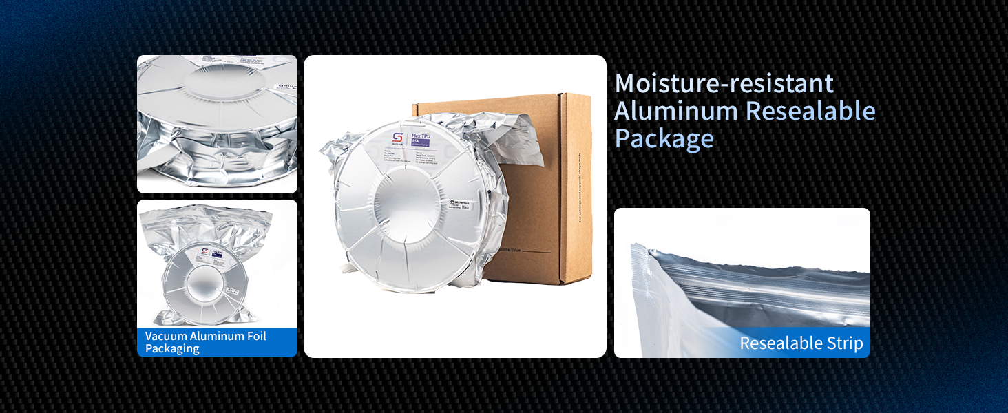 Moisture-resistant Aluminum Resealable Package
