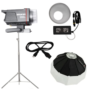 Amazon.com : Aputure Amaran 200X with Lantern 90cm and 2.8m