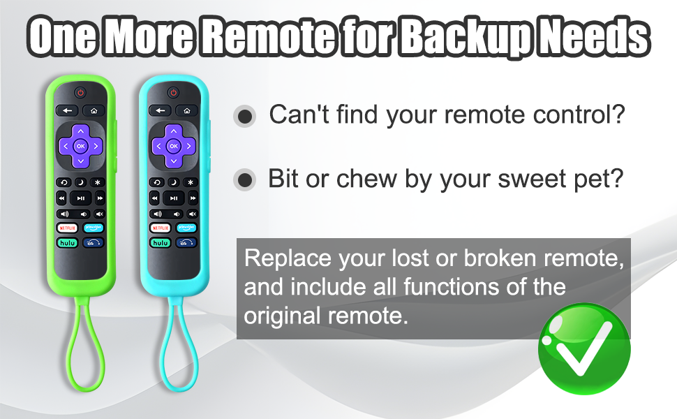 Remote with Case for Roku
