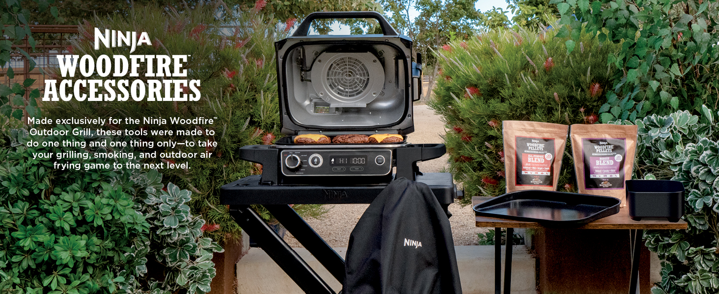 Ninja XSKGRDPLT Woodfire, Outdoor Flat Top Griddle Plate