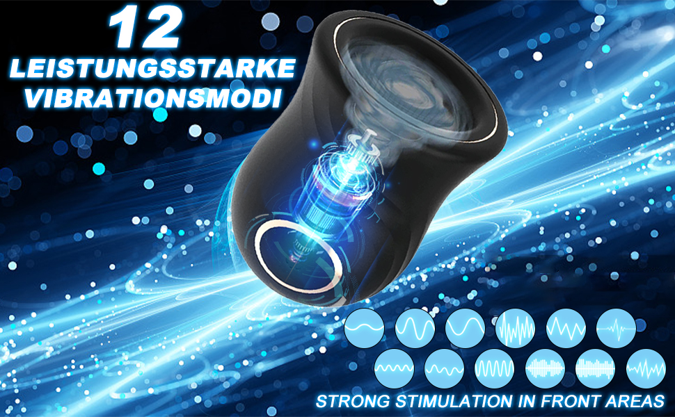 Masturbator met uniek textuurontwerp op de binnenwand, penisvibrator voor mannen