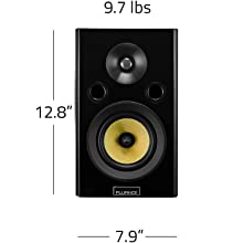 HiFi 2-Way Bookshelf Surround Sound Speakers