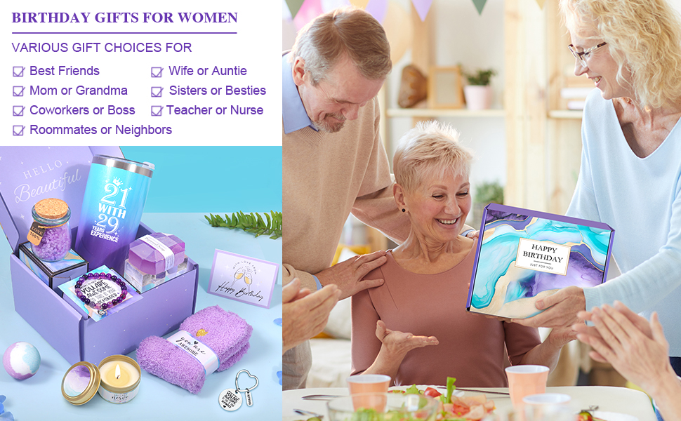 50th Birthday Gifts For Women, Unique Birthday Gifts Ideas