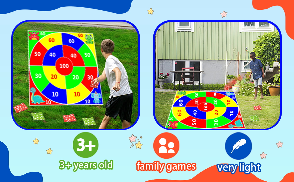 games boys， bean bag toss game for kids， board game， kid game，