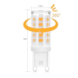 led g9 warmweiss