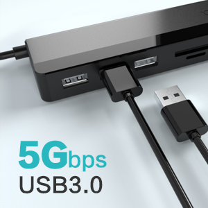 thunderbolt 3 4 usb c 3.0 laptop docking station dual monitor Display usb-c 4K hdmi ports expansion