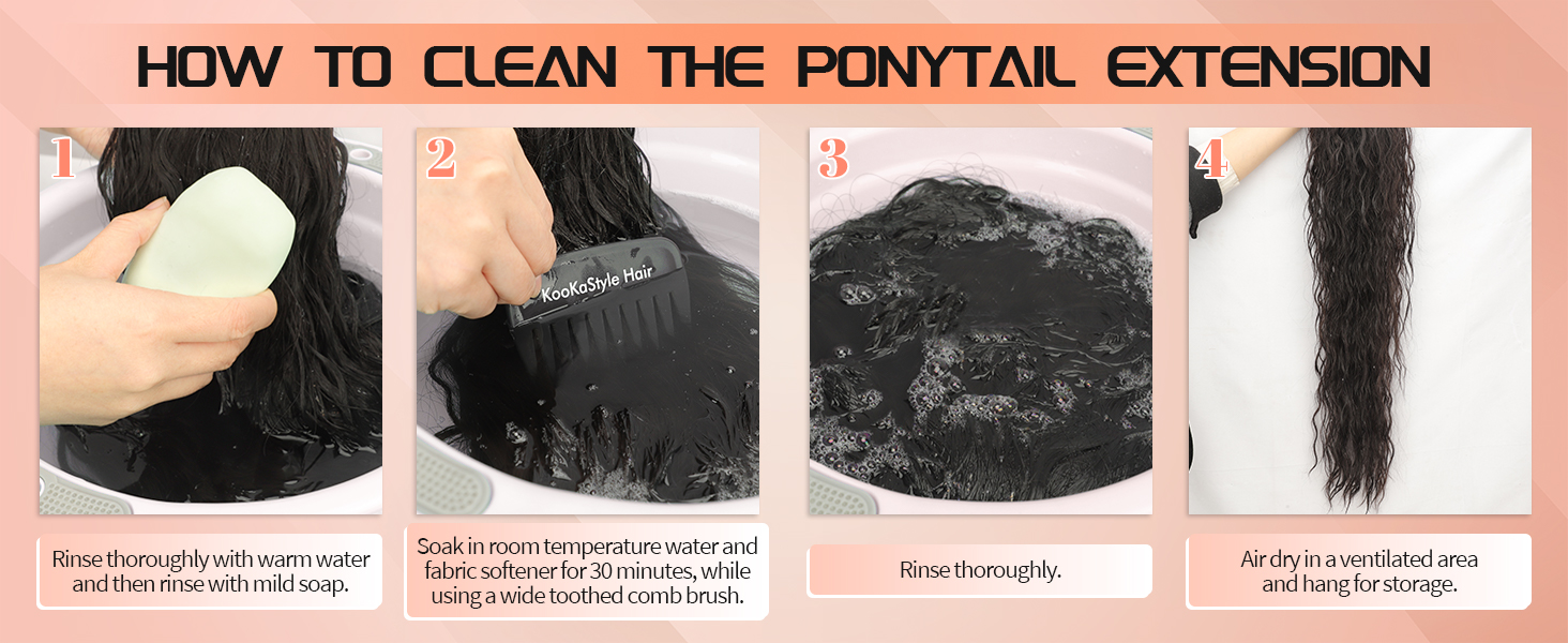 PONYTAIL EXTENSION FOR BLACK WOMEN