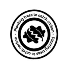 Garden Planner, Journal log & Notebook- Gardening Journal Pretty Garden Themed Cover Design, A5 Spiral Bound 128 Themed Pages, Double Pocket and Elastic Closure 19 Woodland Trust -carbon Capture