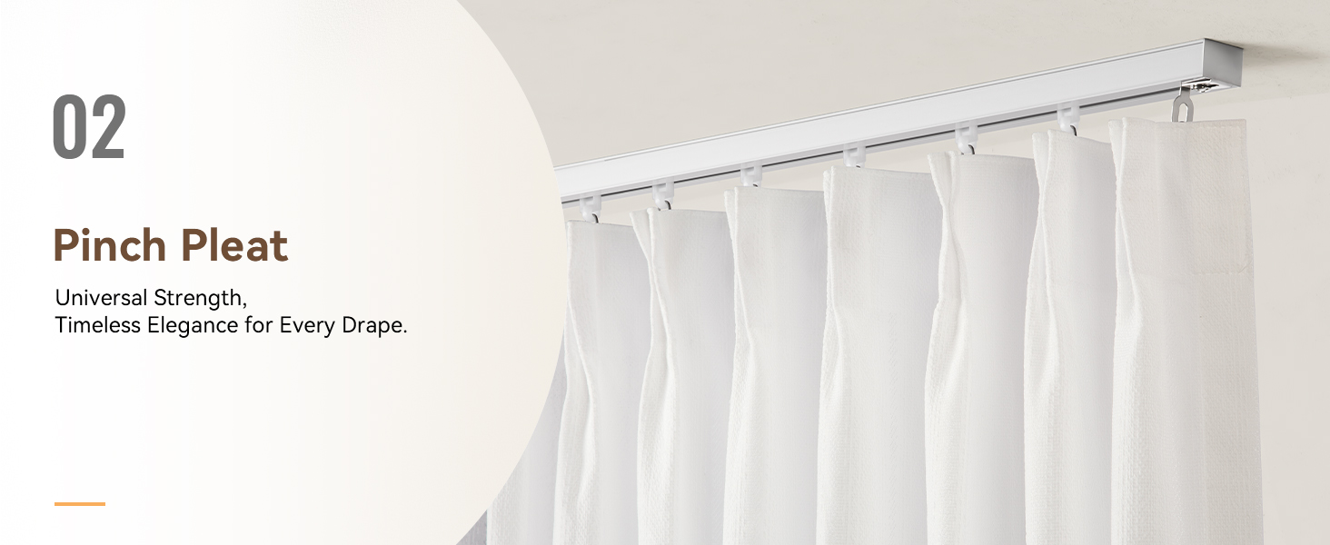 ceiling mounted curtain track