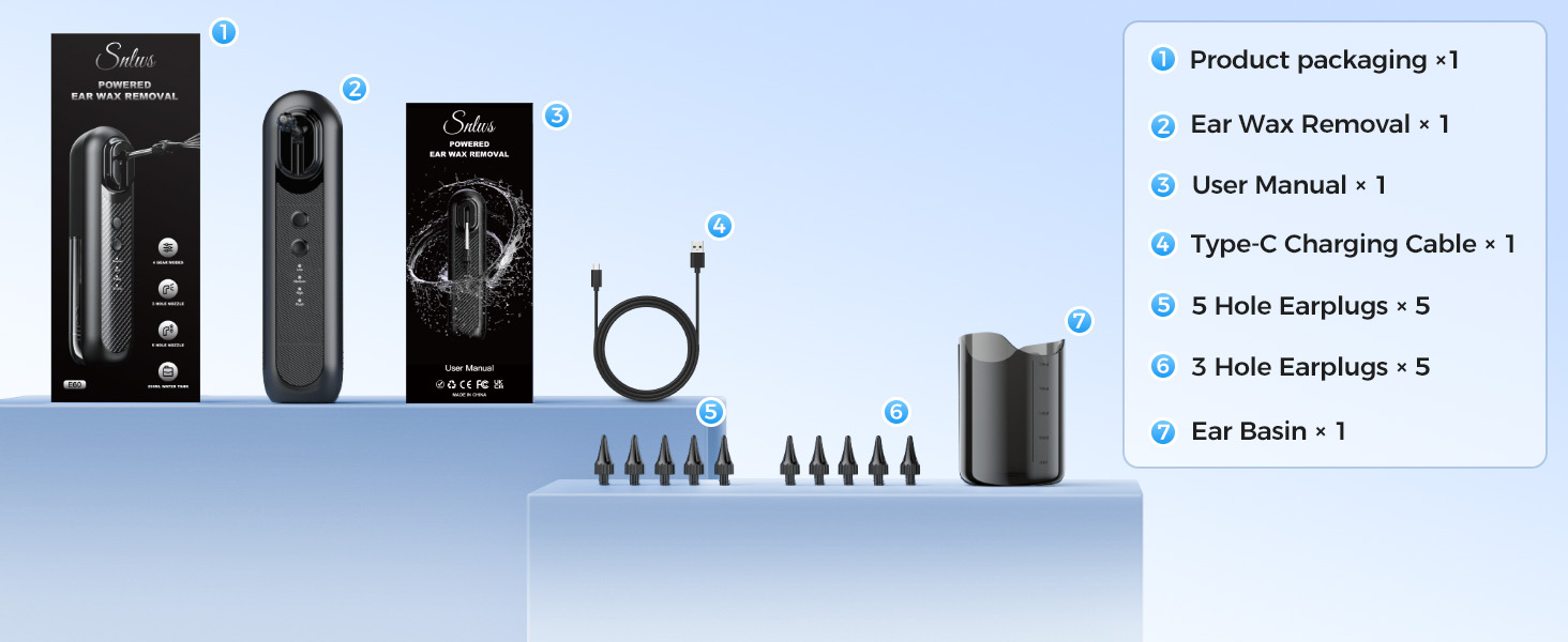 ear wax cleaner earwax removal kit