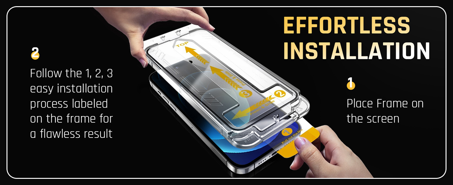 TEMPRTEK iPhone 12 & 12 Pro Screen Protector With Camera Lens Protector