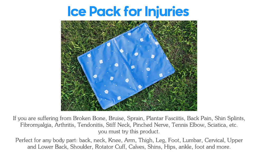 Large Ice Pack(12X16in), Back Heating pad, Gel Ice Pad for