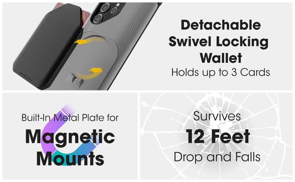 Ghostek EXEC Pink S22 Ultra Wallet Case for Women Credit