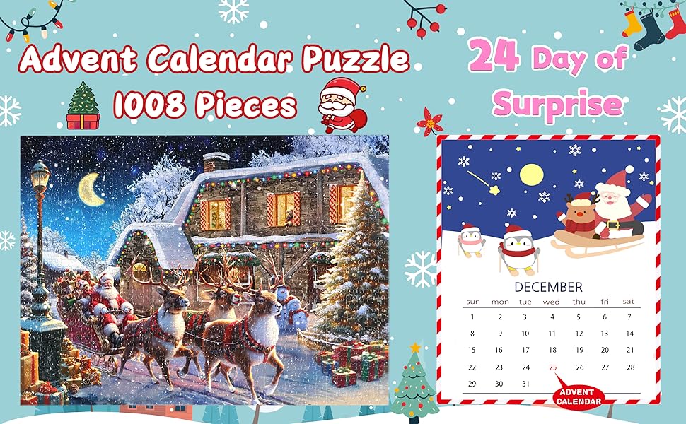 christmas vacation advent calendar