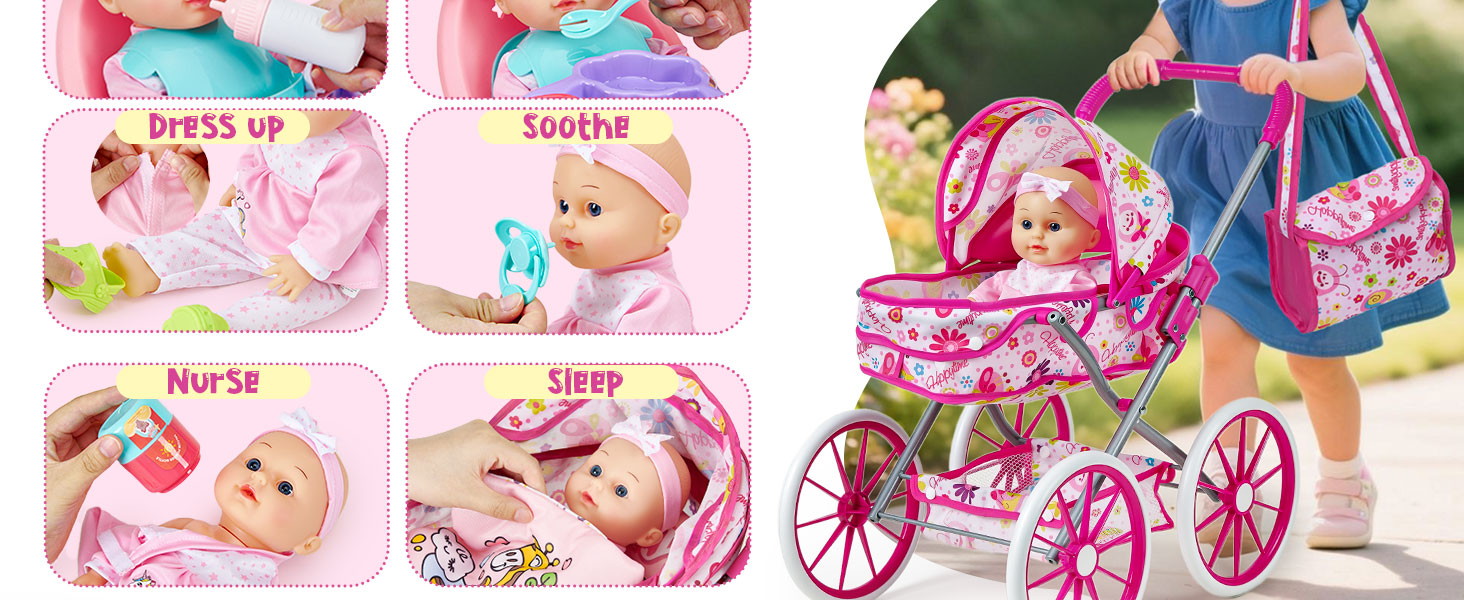 baby doll stroller