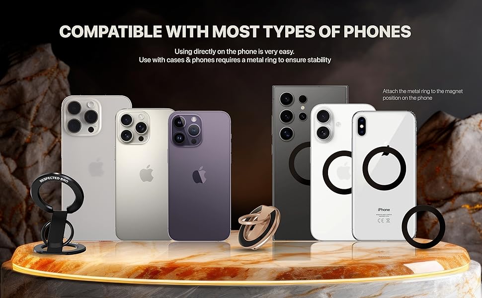 iphone 15 pro max magnetic ring, mag safe phone ring, magnetic phone ring holder magsafe dollar