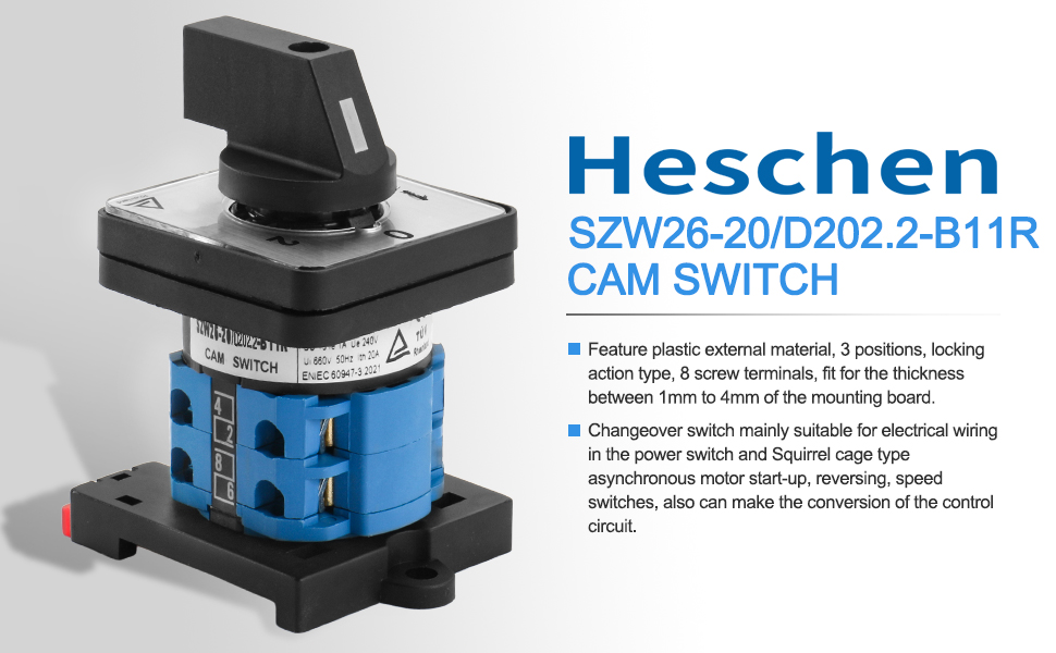 Amazon.co.jp: Heschen ユニバーサルロータリーカムセレクター