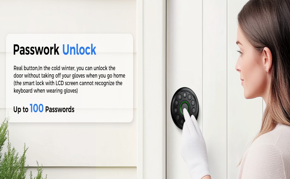 413 Smart Fingerprint Door Lock