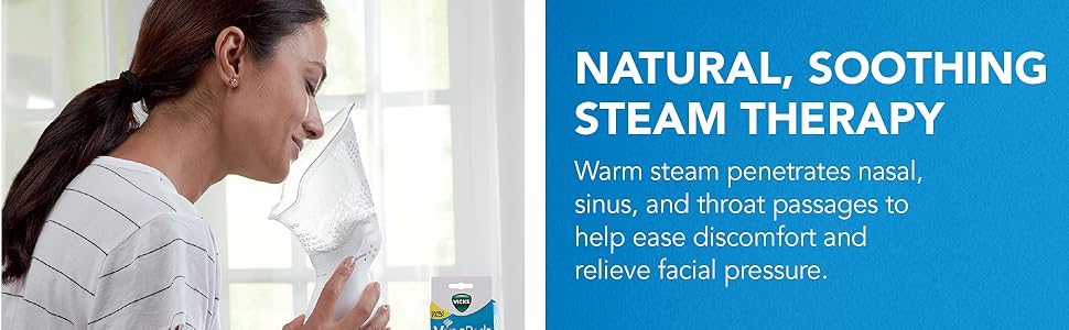 natural soothing steam therapy 