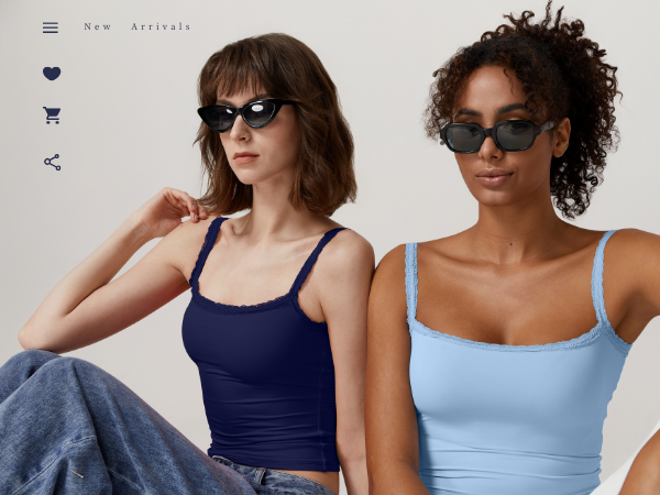 QINSEN Womens Sexy Tank Tops with Lace Trims Spaghetti Strap