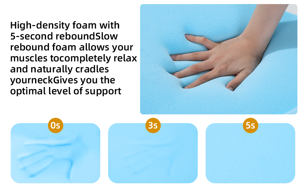 HOMBYS Memory Foam Knee Pillow with Cuddle Function for Side Sleepers, Pain Relief, 3" Thick Ergonomically Designed P 1280271e 4626 4ded A648 A906c2cf74e1. CR0,0,970,600 PT0 SX970 V1