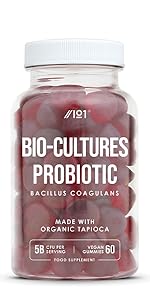 Bio Complex Probiotic Cultures Gummies - 5B CFU Bacillus Coagulants