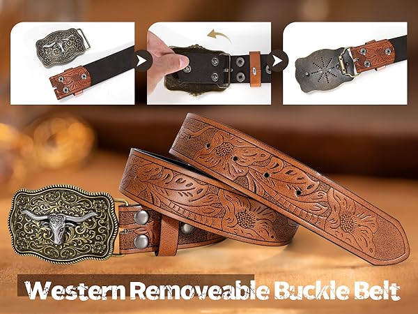 小物 [OPEN YY] / STUD WESTERN BELT Kids' 1 1/4