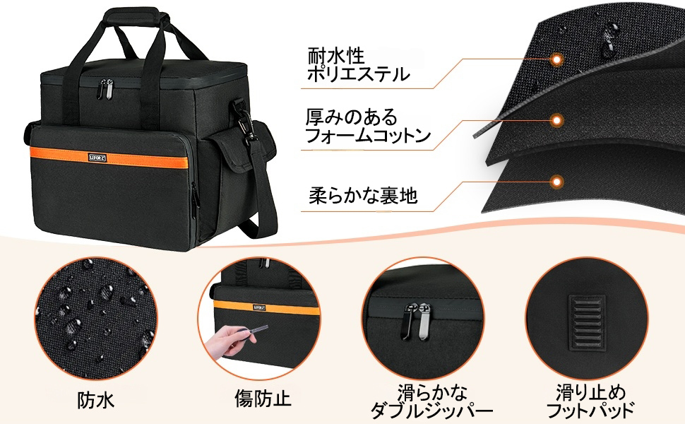 ECOFLOW  PRO ポータブル電源 専用キャリーケース付き Amazon.co.jp: 【セット買い】EcoFlow ポータブル電源 DELTA 2