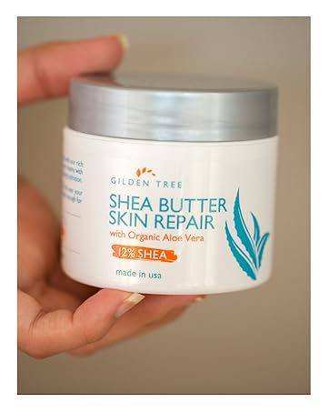 Gilden Tree Shea Butter Skin Repair Cream in a convenient tub