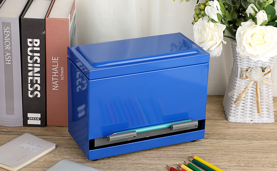 BTSKY Stainless Steel Pen and Pencil Dispenser Holder with