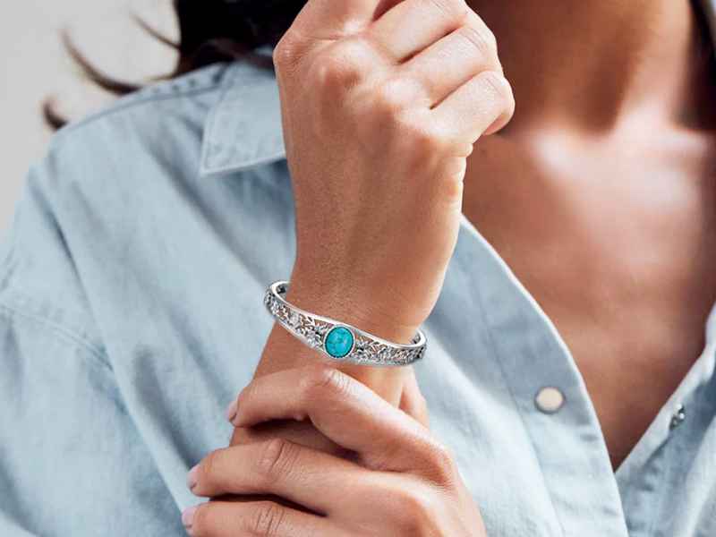 便*ン様 【Garden of Eden】Turquoise Bangle Aiden Bangle Set – Banglez