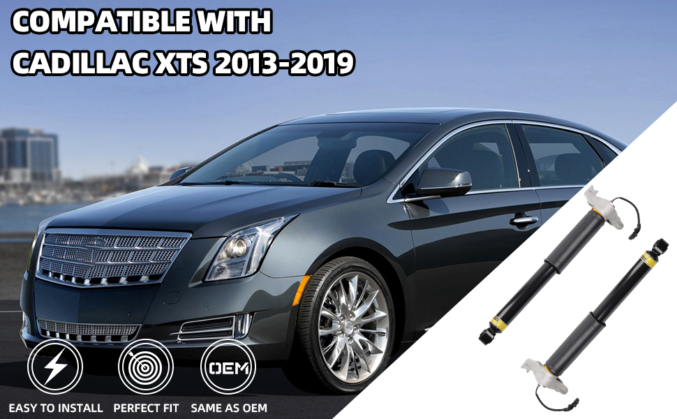 Amazon.com: Dasbecan Pair Rear Shock Absorber W/Upper Mount