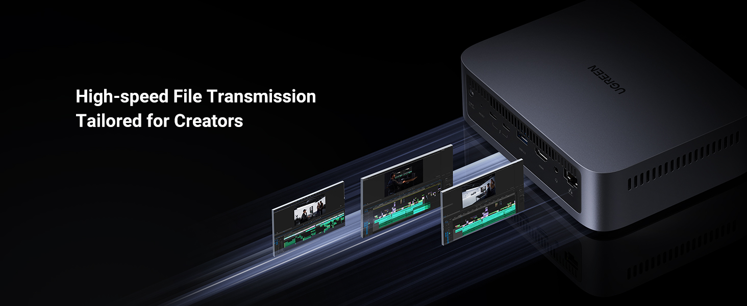 UGREEN NASync DXP480T Plus 4-Bay All-Flash SSD NAS