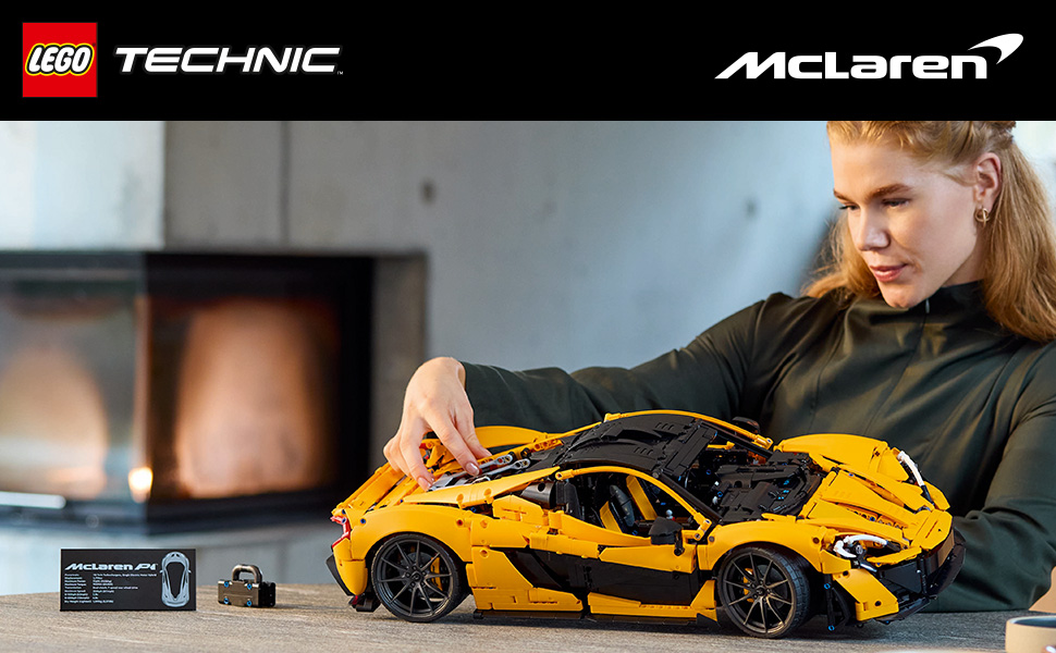 key　 Fontaine レアデック LEGO Technic McLaren P1, Zestaw dla Dorosłych Fanów